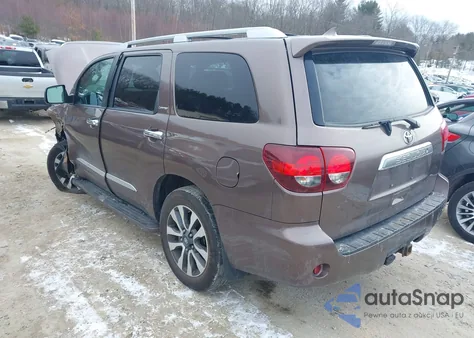 2018 Toyota Sequoia Limited из США, поврежденный, VIN 5TDJY5G10JS156577